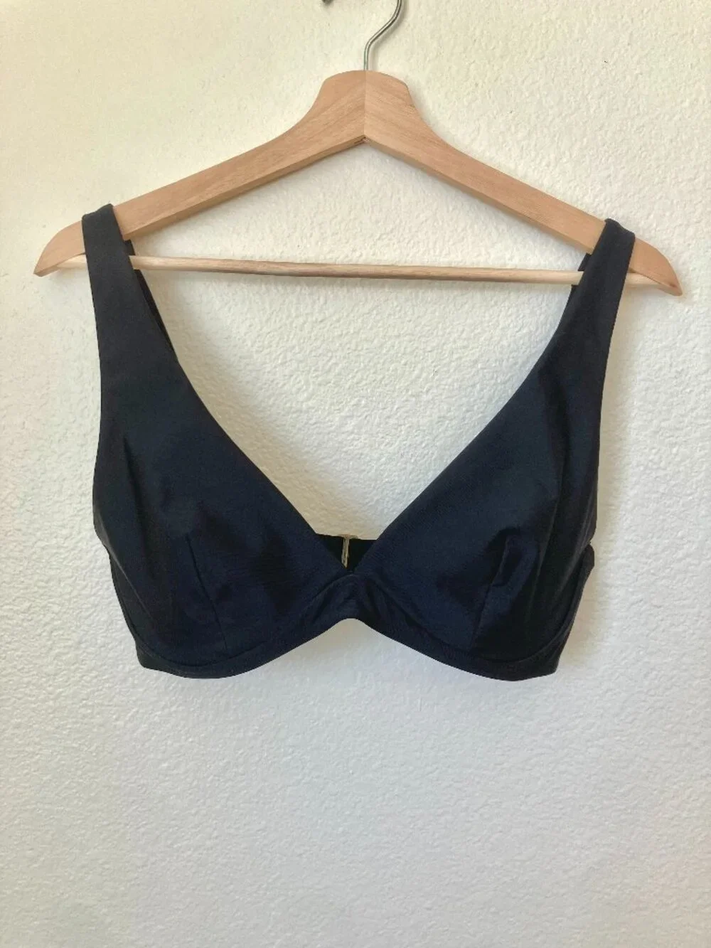Rip Curl Classic Surf Eco Plunge D-DD Bikini Top, Unlined with Underwire